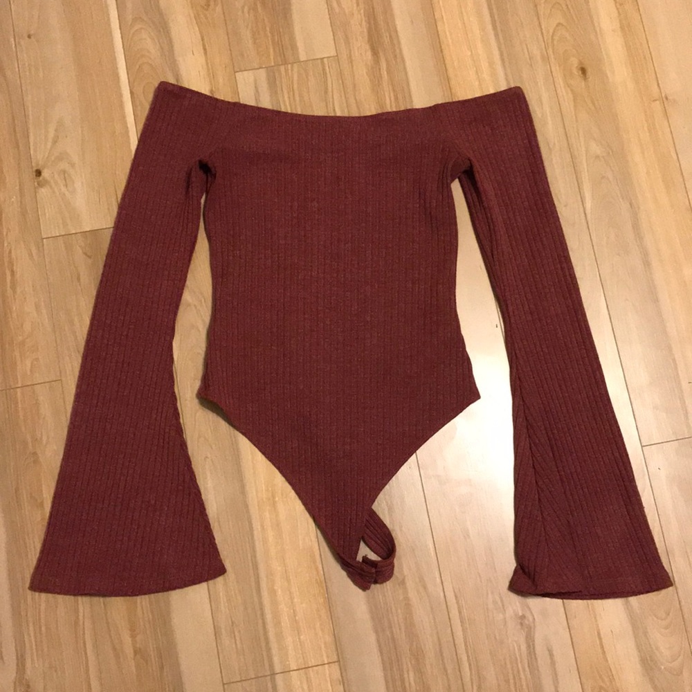 Tobi off the shoulder Leotard
